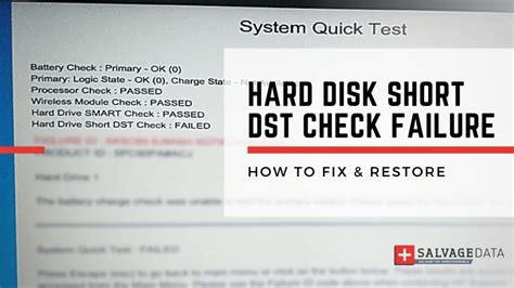 hard drive 0 dst short test fail|short drive test failed hp.